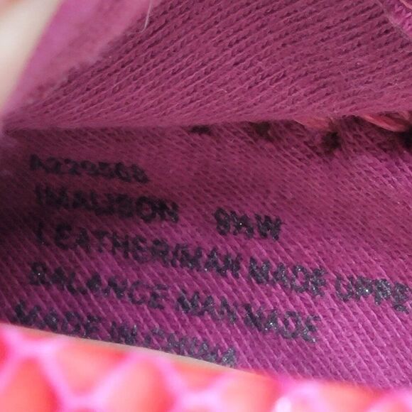 Isaac Mizrahi Leather Boat Shoes Loafers 9.5W Pink Snake Bow Slip On Barbiecore - Picture 3 of 11